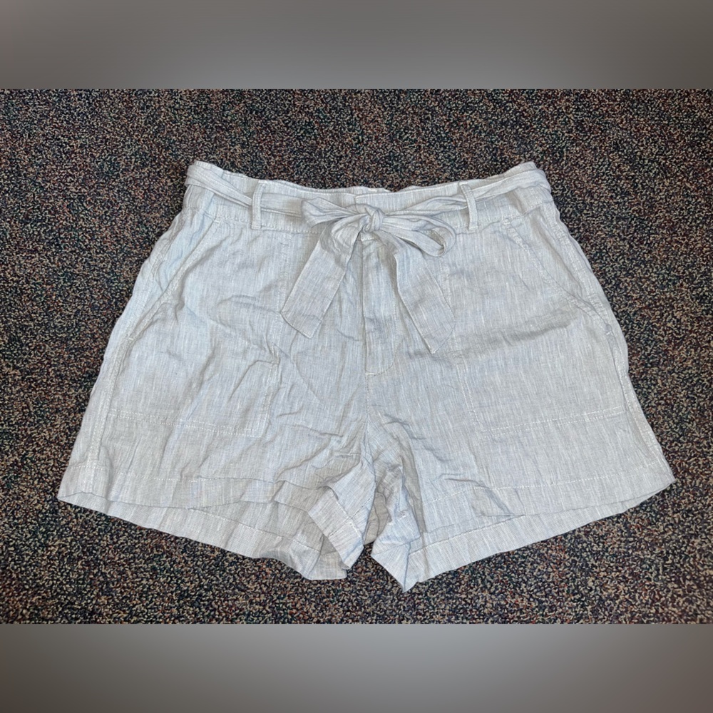 Lou & Grey x LOFT Paper Bag Shorts NWOT